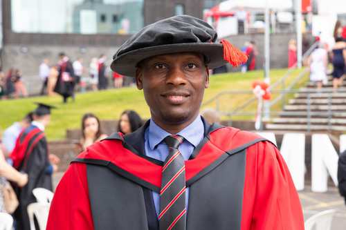 Dr Abdulkareen Karasuwa from Nigeria, PhD July 2019
