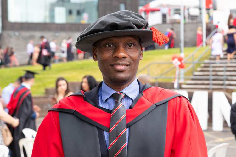 Dr Abdulkareen Karasuwa from Nigeria, PhD July 2019