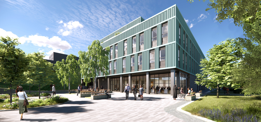 Preparing for a sustainable new building | University of South Wales