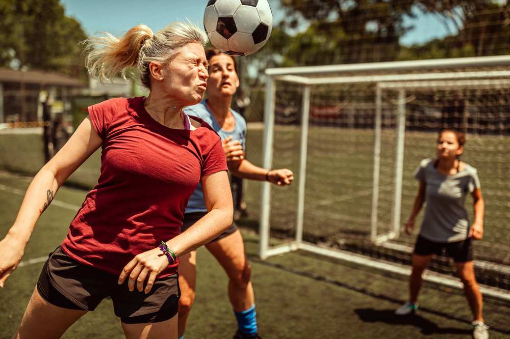 Study: Heading football carries greater risk for women