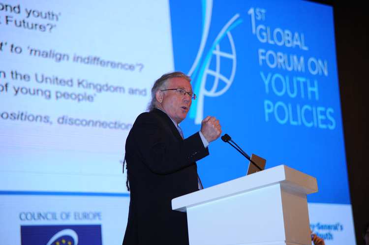 Howard-Williamson at the 3rd European Youth Work Convention Dec 2020