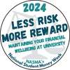 National Student Money Week 2024 less risk more reward logo