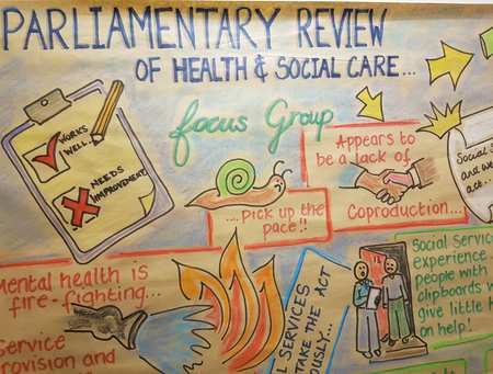 Parliamentary Review into Health and Social Care Graphic by Marina McDonald