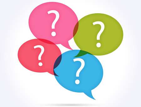 speech bubbles with question mark link to  USW FAQ page
