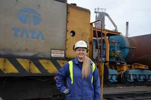 Rebecca Peters at Tata Steel