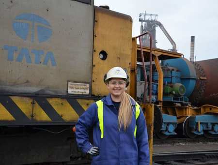 Rebecca Peters at Tata Steel